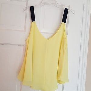 Flowy yellow top